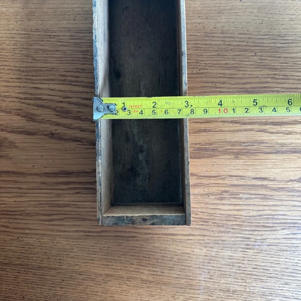 Vintage Glendale Club Cheese Food Wooden Box Crate Kitchen‎ Storage Decor